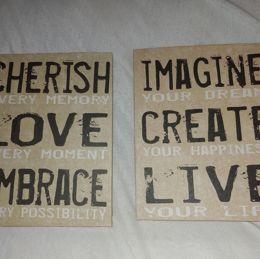 Inspirational Wall Canvas